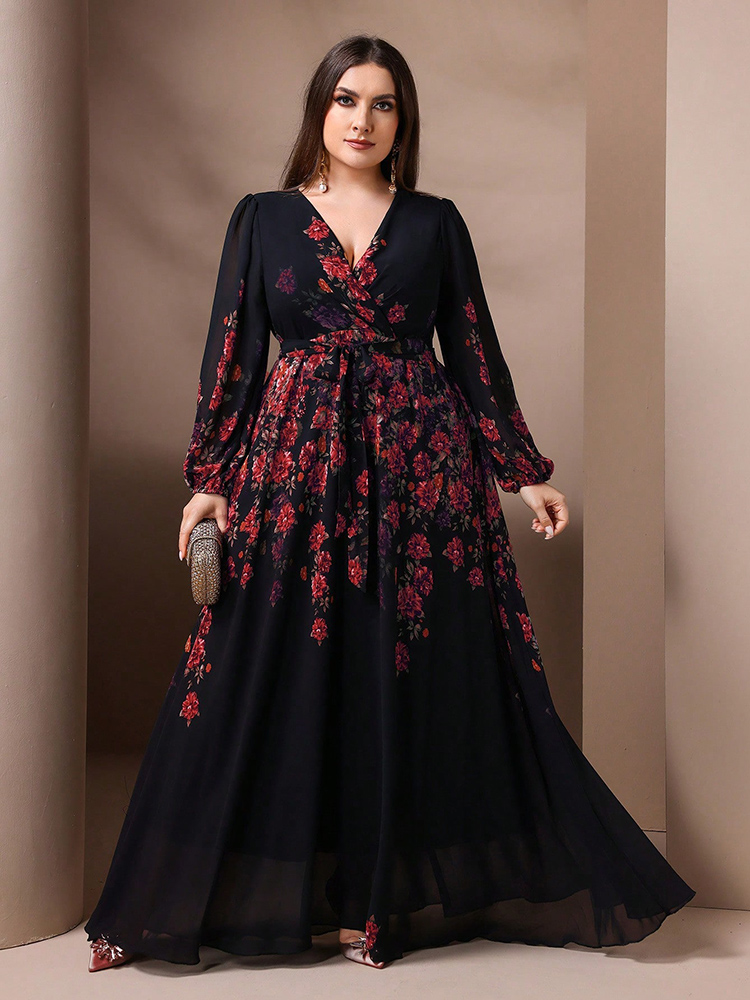 TOLEEN-Vestido maxi com estamp - Romper Floral Print avaliação e preço